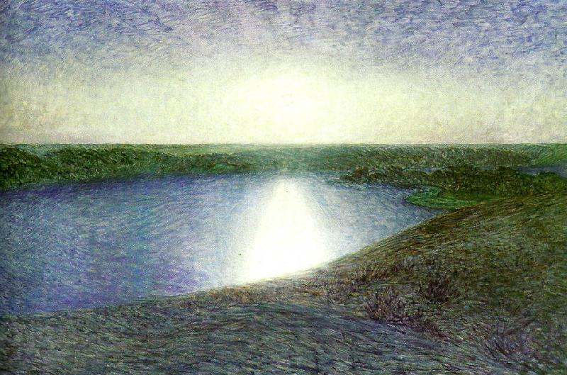 Eugene Jansson november oil painting image